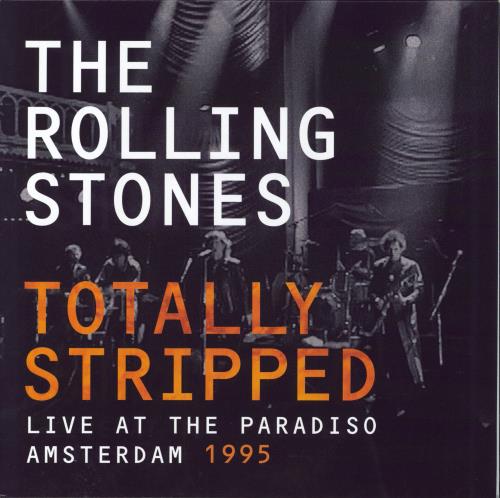 The Rolling Stones Totally Stripped - Orange Vinyl UK 2-LP vinyl